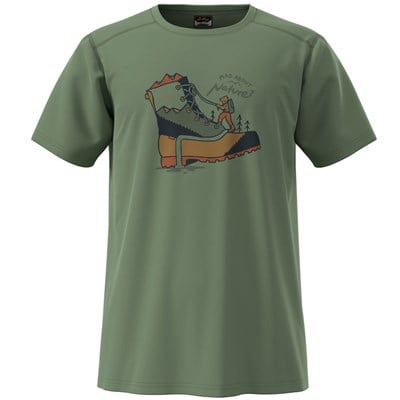 Fulu Kletter-T-Shirt aus Merinowolle Herren